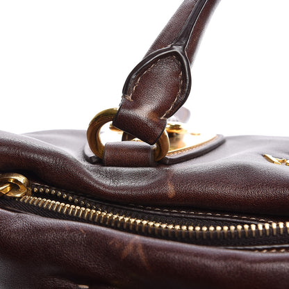 Prada Soft Calf Shopping Satchel Nocciolo 14 of 15