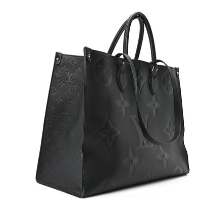 Louis Vuitton Empreinte Monogram Giant Onthego GM Black 3 of 9