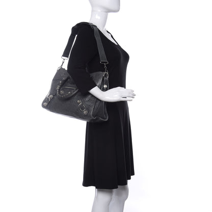 Balenciaga Agneau Giant 21 Silver Hardware City Anthracite 2 of 9