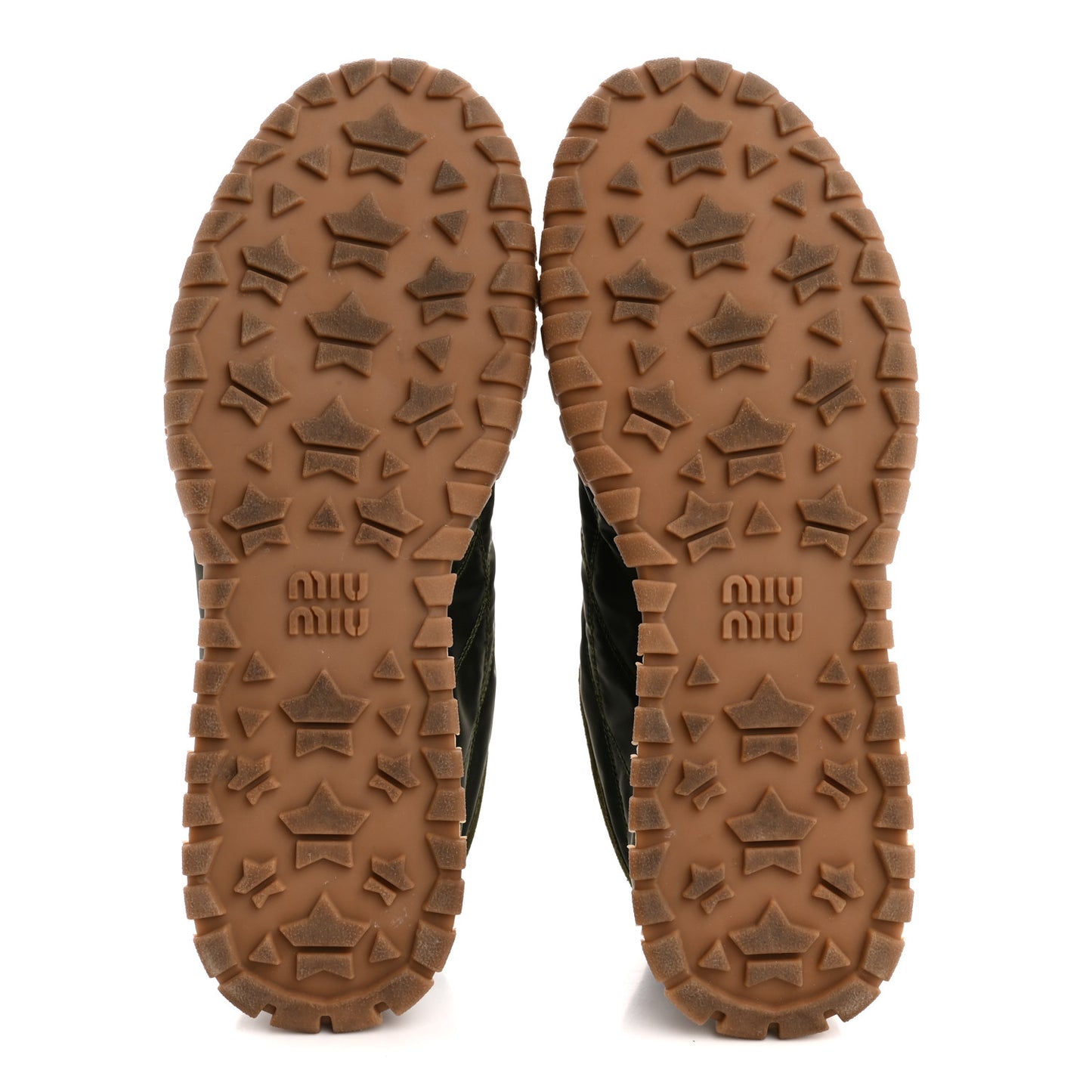 Nylon Scamosciato Suede Tyre Sneakers 38 Loden