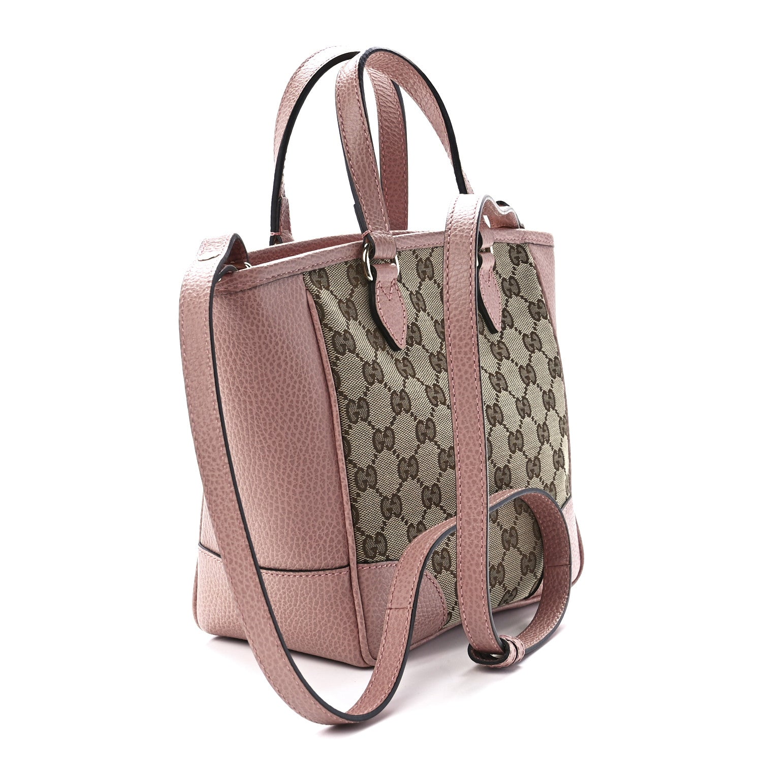 Gucci Monogram Small Bree Tote Beige Soft Pink 3 of 12