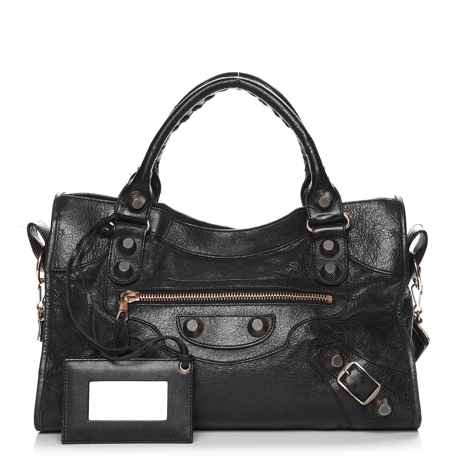 Balenciaga Agneau Giant 21 Rose Gold Hardware City Black 1 of 13