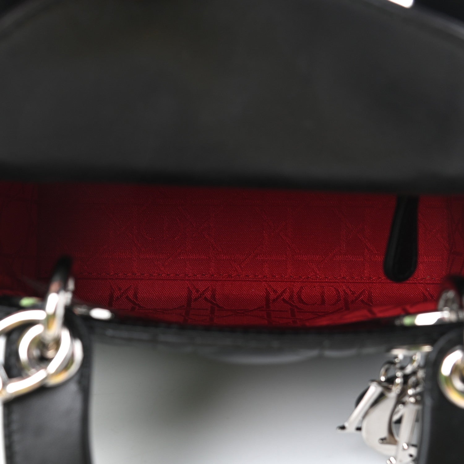 Christian Dior Lambskin Cannage Mini Lady Dior Black 4 of 4