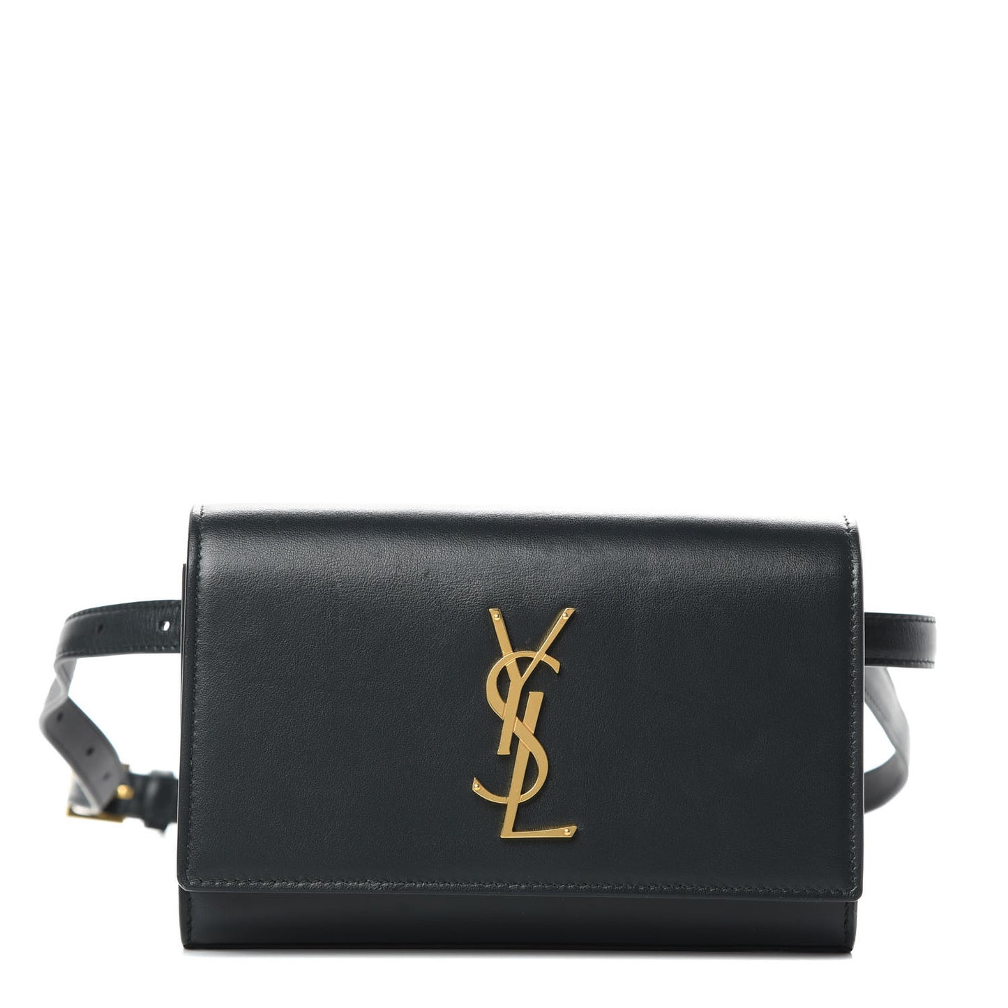 Smooth Calfskin Monogram Kate Belt Bag Dark Leaf