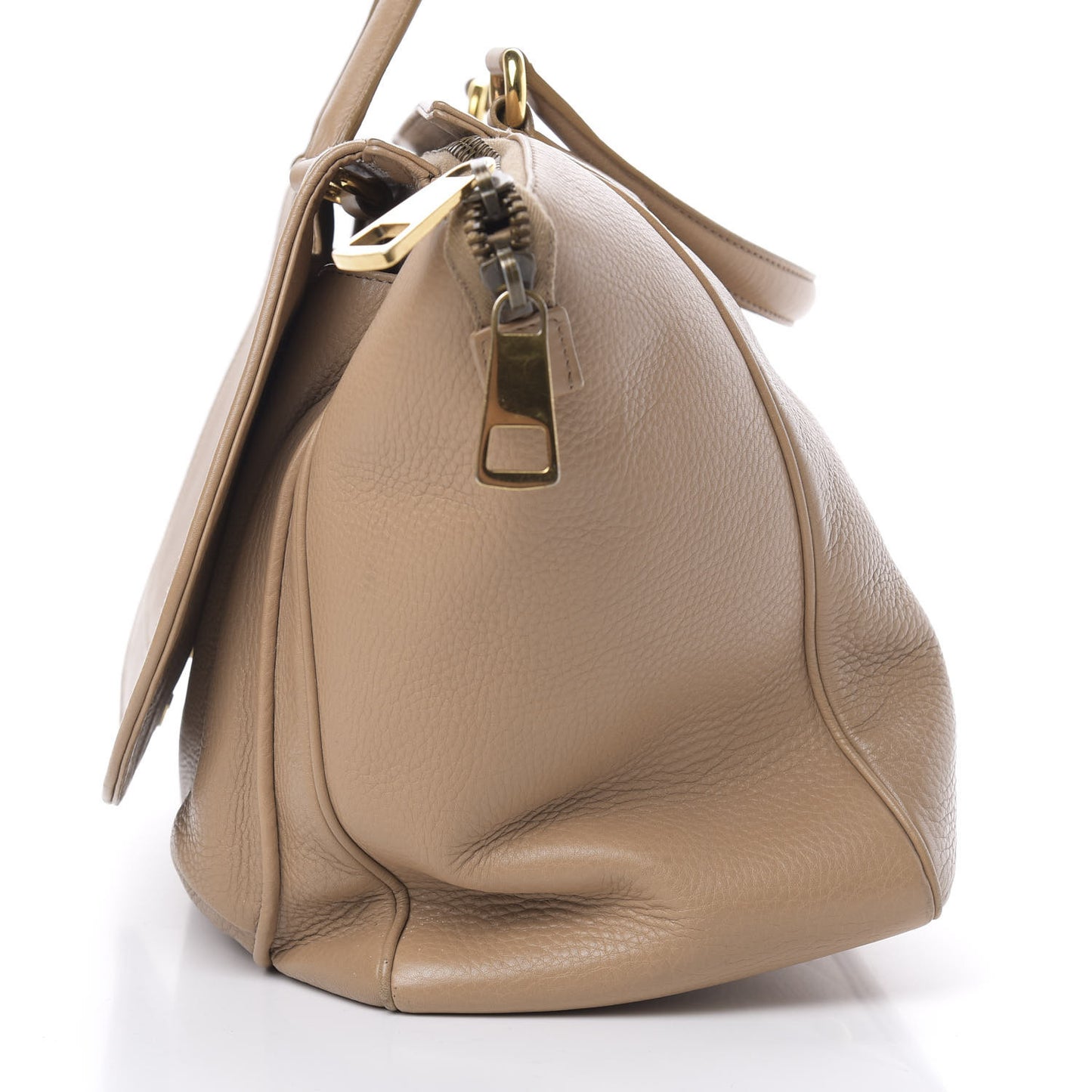 Calfskin Medium 1973 Top Handle Satchel Camelia