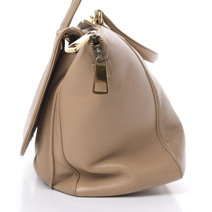 Gucci Calfskin Medium 1973 Top Handle Satchel Camelia 17 of 21