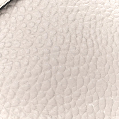 Burberry Signature Grain Medium Mildenhall Crossbody Bag Pale Grey 9 of 12