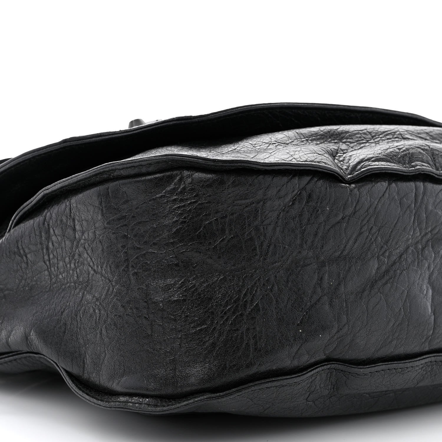 Balenciaga Agneau Classic Hardware Neo Folk Messenger Black 9 of 12
