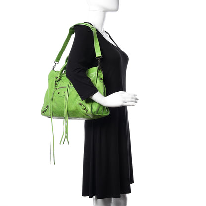 Balenciaga Chevre Classic Hardware City Apple Green 2 of 16
