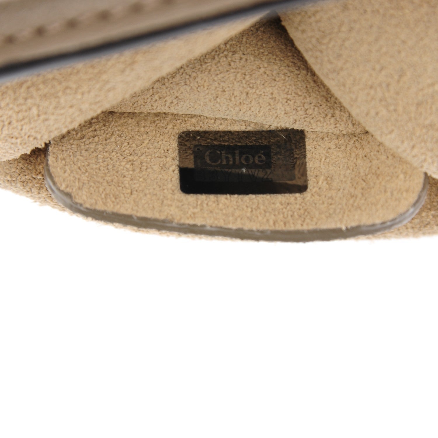 Chloe Suede Calfskin Small Faye Shoulder Bag Motty Grey 8 of 8