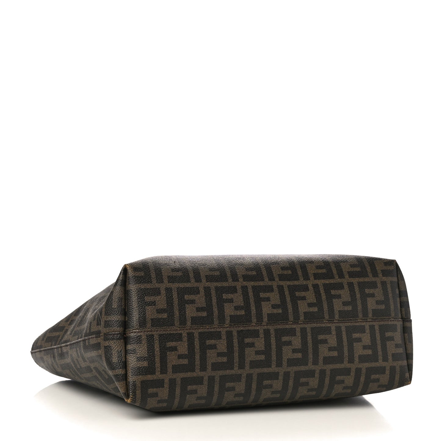 Zucca Spalmati Small Roll Tote Tobacco Moro