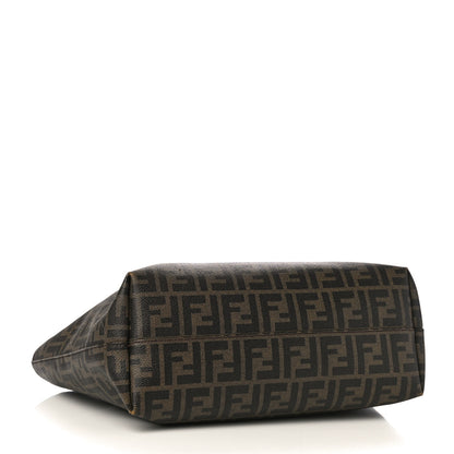 Fendi Zucca Spalmati Small Roll Tote Tobacco Moro 4 of 12