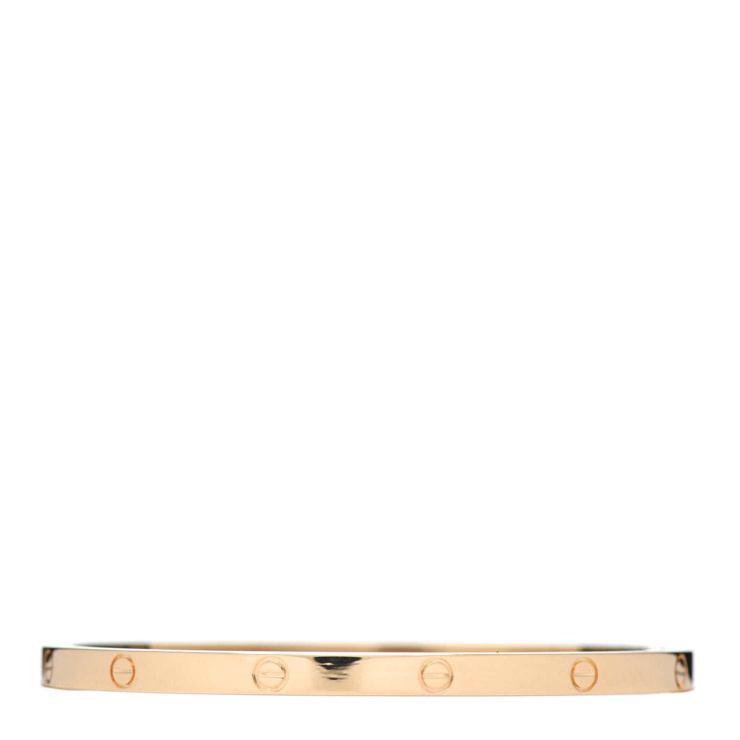 18K Yellow Gold Small LOVE Bracelet 16
