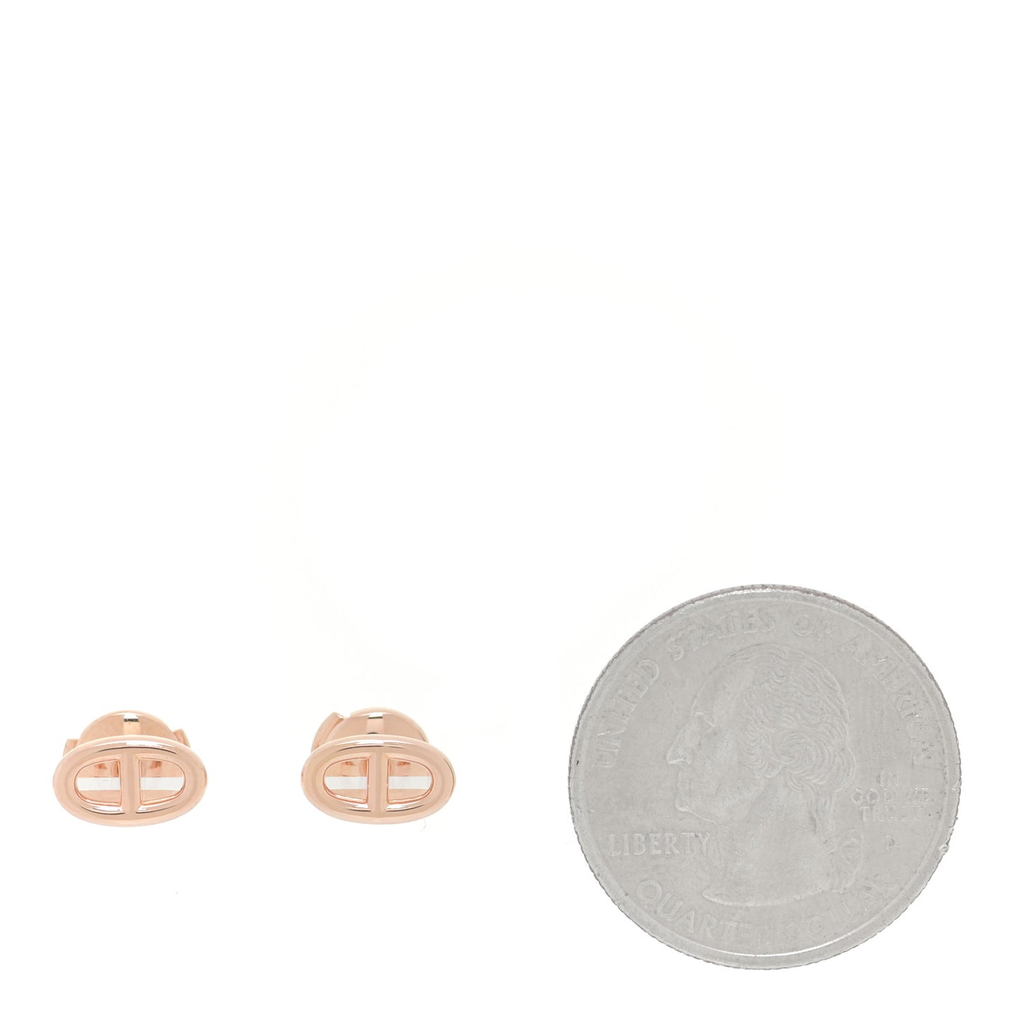18K Rose Gold TPM Farandole Stud Earrings