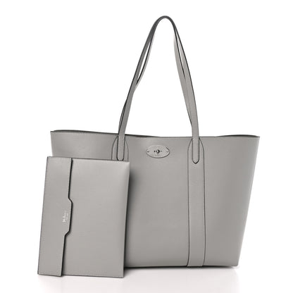 Mulberry Small Classic Grain Bayswater Tote Pale Grey 3 of 10
