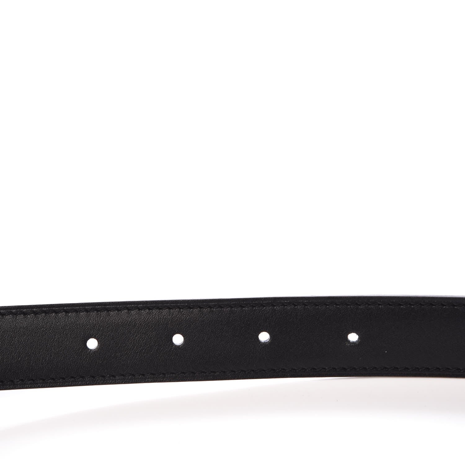 Hermes Swift Tadelakt 32mm Constance H Belt 80 Black Bleu Saphir 6 of 7