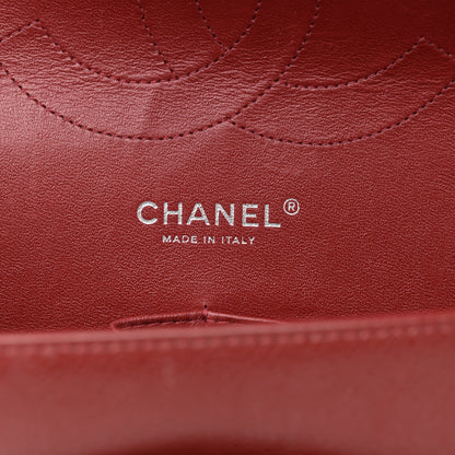 Chanel Caviar Quilted Jumbo Double Flap Dark Red 7 of 16
