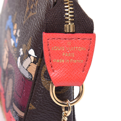 Louis Vuitton Monogram 2015 Christmas Animation Mini Pochette Accessories 6 of 11