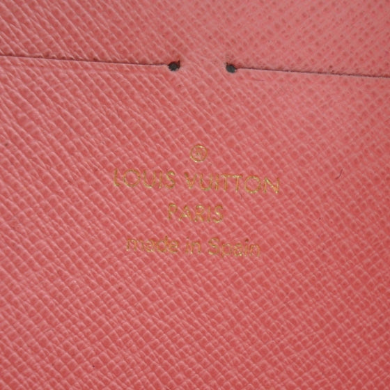 Louis Vuitton Monogram Illustre Zippy Wallet Rose 7 of 9