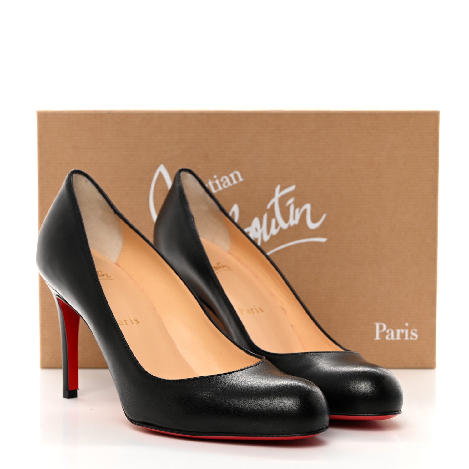 Christian Louboutin Kid Simple 70 Pumps 37.5 Black 8 of 8
