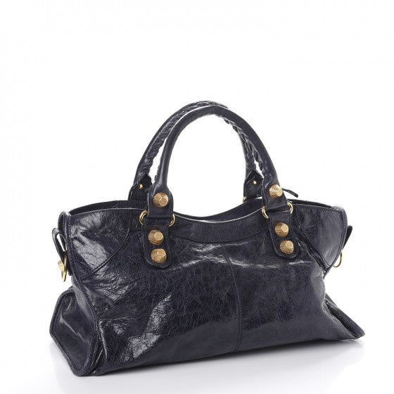 Agneau Giant 21 Gold Hardware Part Time Navy