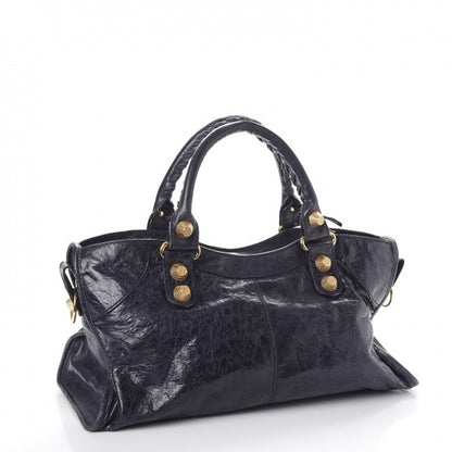 Balenciaga Agneau Giant 21 Gold Hardware Part Time Navy 3 of 16