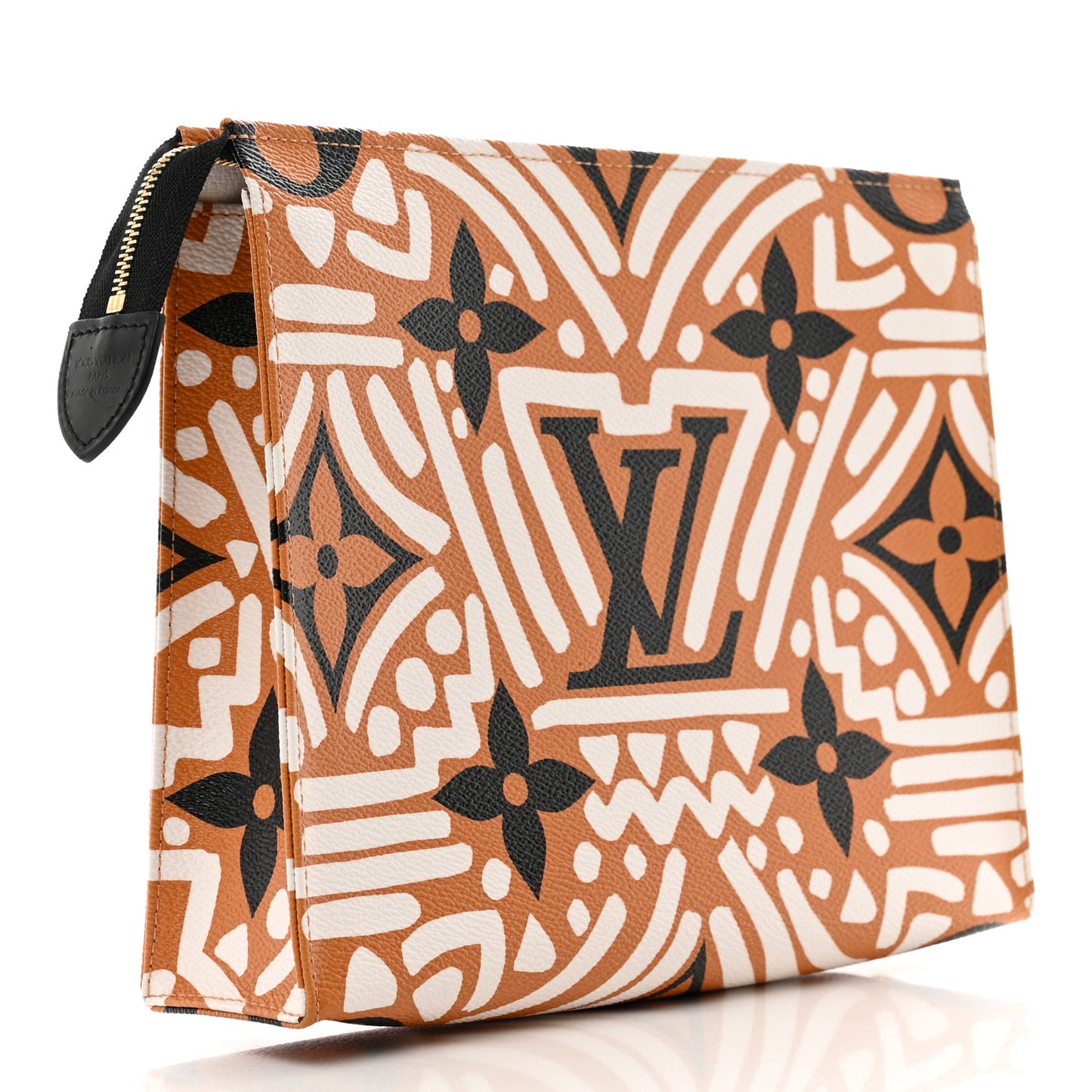 Monogram Giant Crafty Pochette Toiletry 26 Creme Caramel