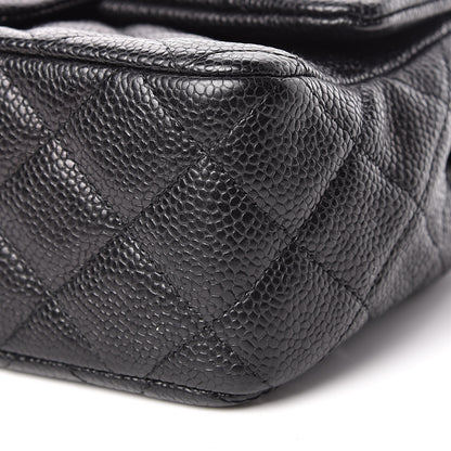 Chanel Caviar Quilted Mini Rectangular Flap Black 10 of 10