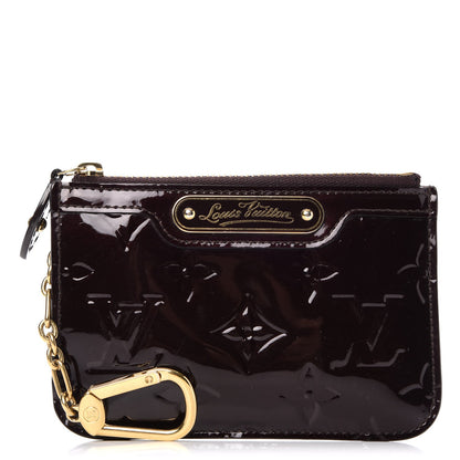 Louis Vuitton Vernis Key Pouch Amarante 1 of 7