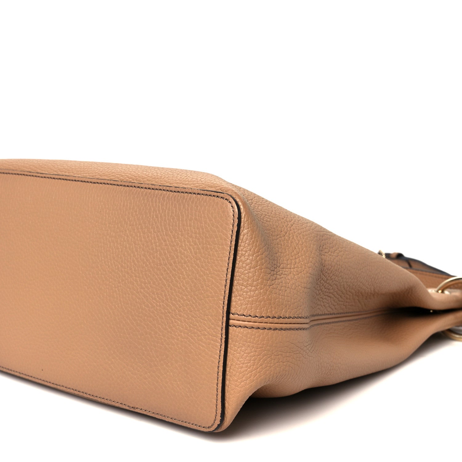 Gucci Pebbled Calfskin Large Soho Hobo Camelia 11 of 11