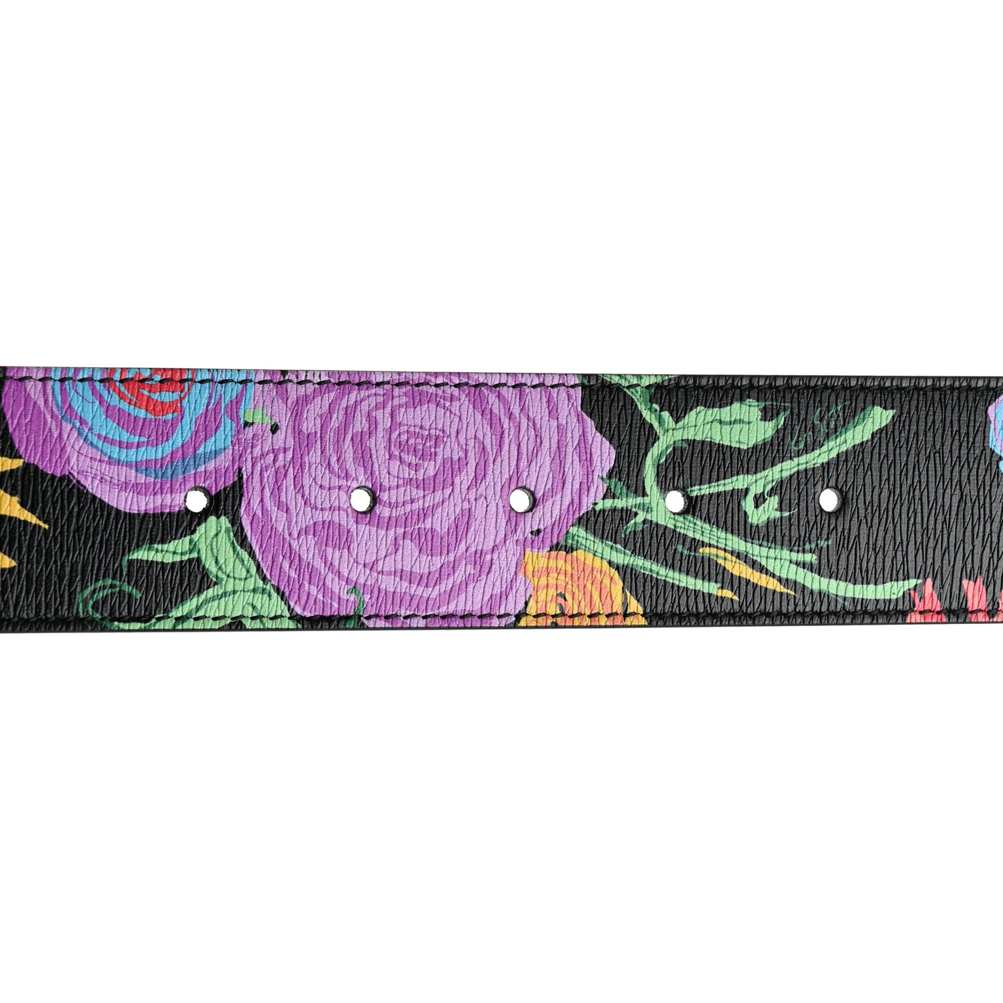 x Ken Scott Calfskin Double G 40mm Belt 95 38 Black Multicolor