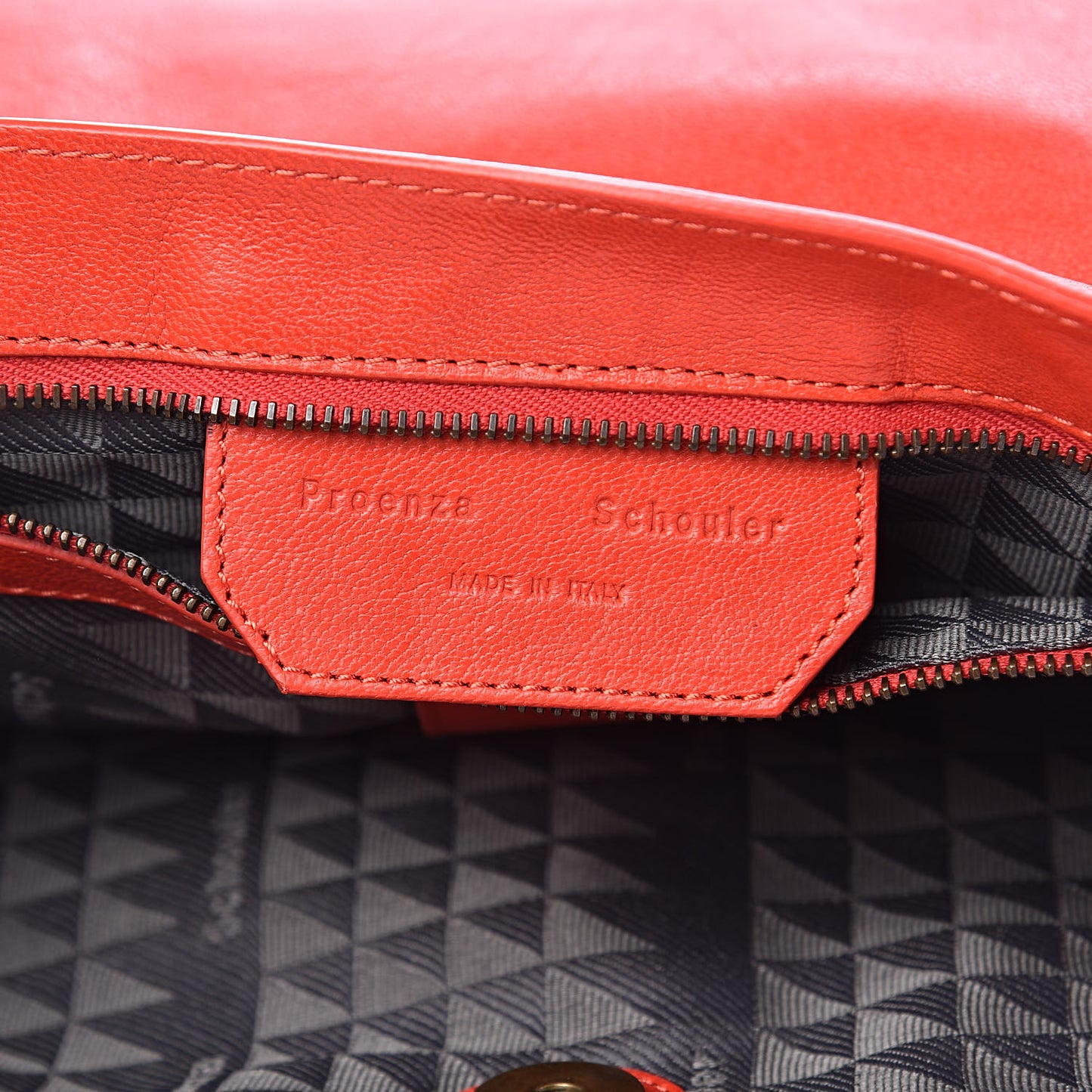 Lambskin Large PS1 Satchel Paprika