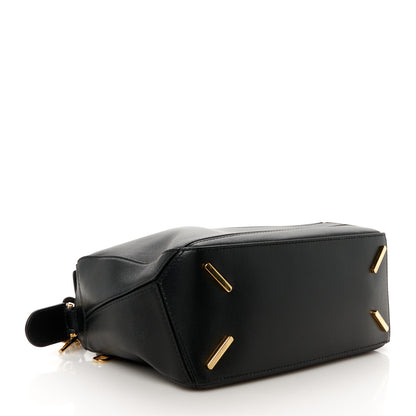 Loewe Nappa Lambskin Small Featherlight Puzzle Bag Black 4 of 11