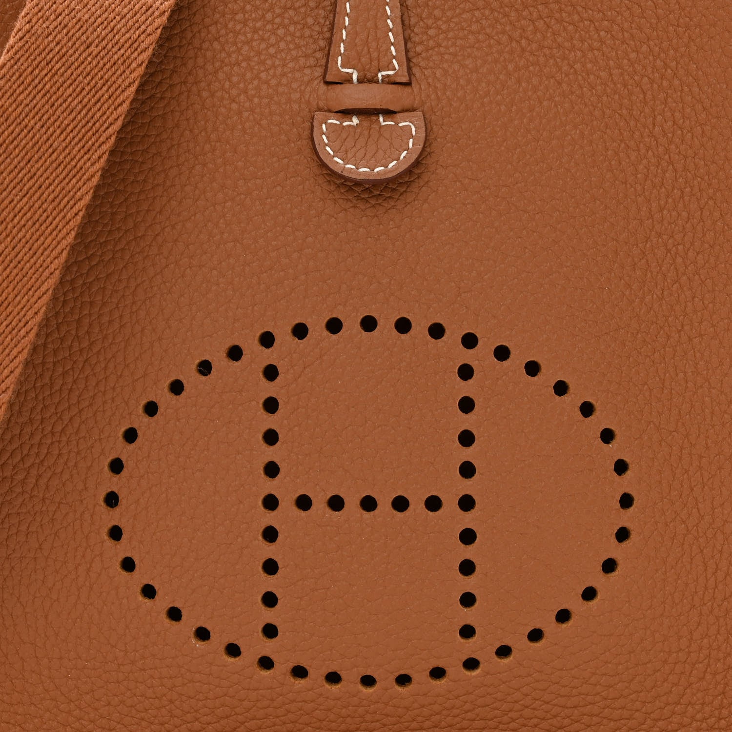 Hermes Taurillon Clemence Evelyne TPM Gold 8 of 11