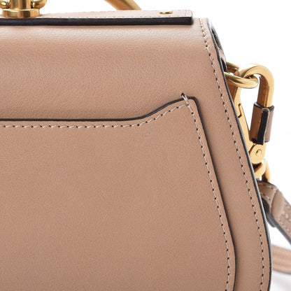 Chloe Calfskin Suede Small Nile Bracelet Bag Biscotti Beige 8 of 9