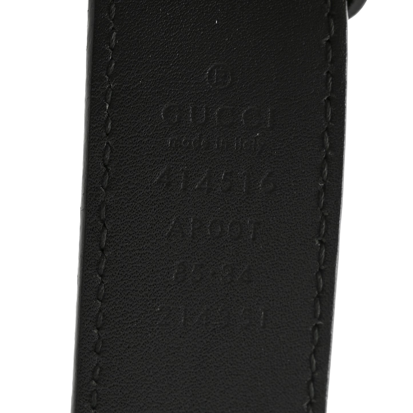 Calfskin Double G 30mm Belt 85 34 Black