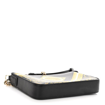 Versace Saffiano Baroque Print La Medusa Crossbody Black 4 of 10
