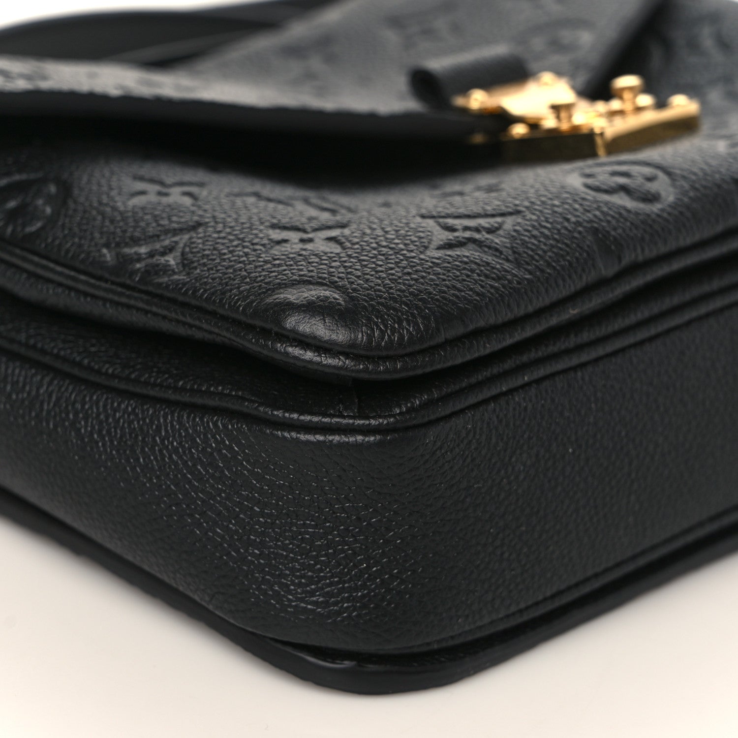 Louis Vuitton Empreinte Pochette Metis Black 7 of 9
