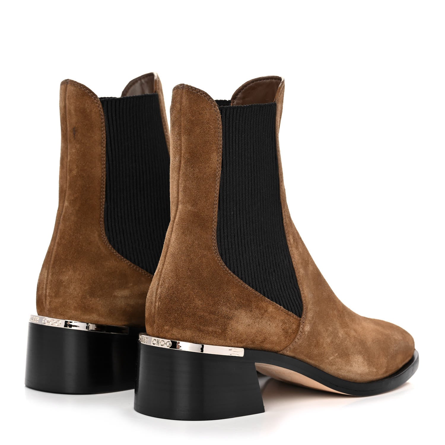 Jimmy Choo Suede Rourke Ankle Boots 36.5 Clove 4 of 9
