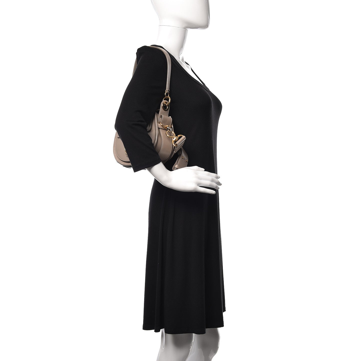 Calfskin Small Tess Bag Motty Grey