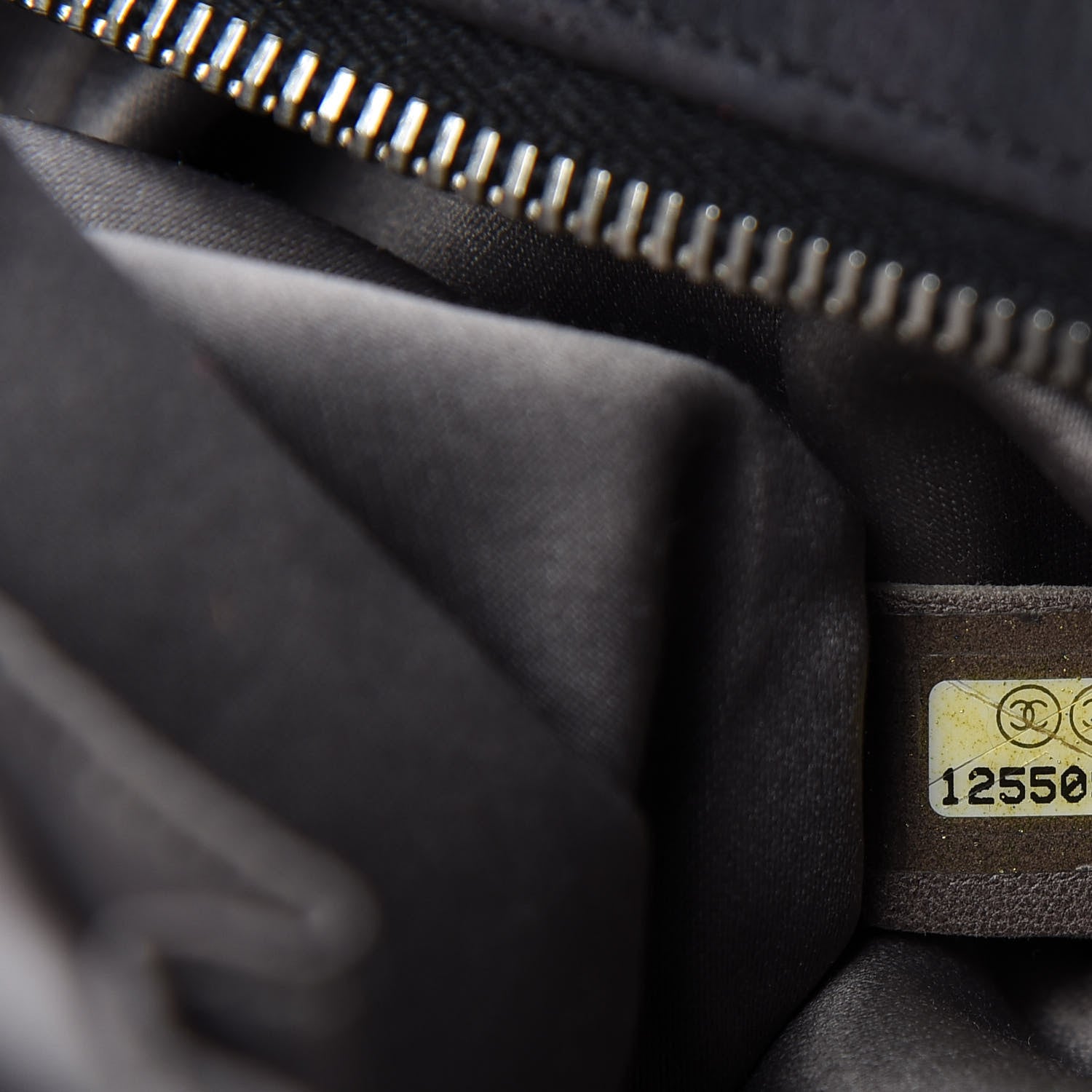 Chanel Calfskin Bubble Quilt Bowler Black 9 of 10