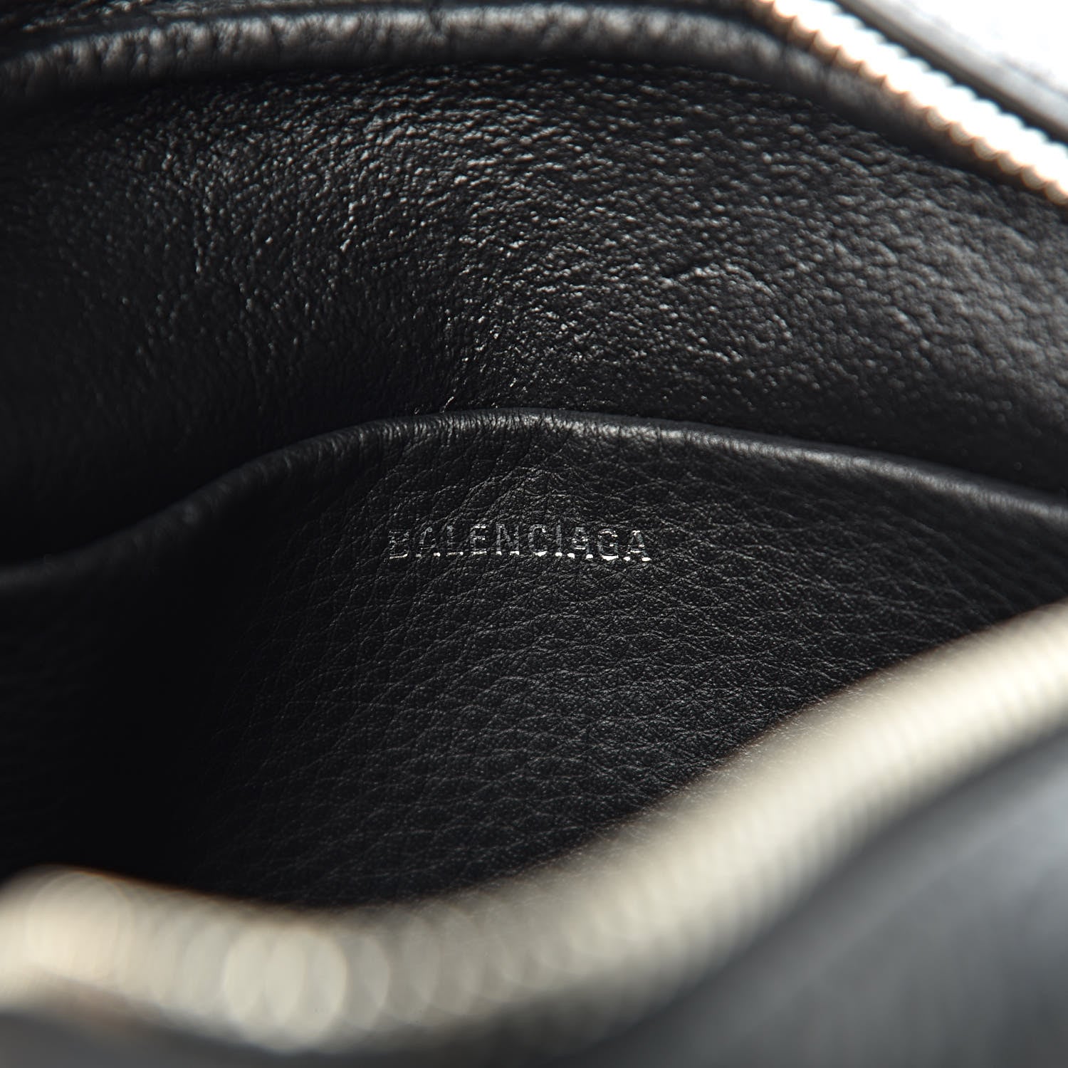 Balenciaga Calfskin Logo S Everyday Camera Bag Black 6 of 10
