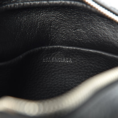 Balenciaga Calfskin Logo S Everyday Camera Bag Black 6 of 10