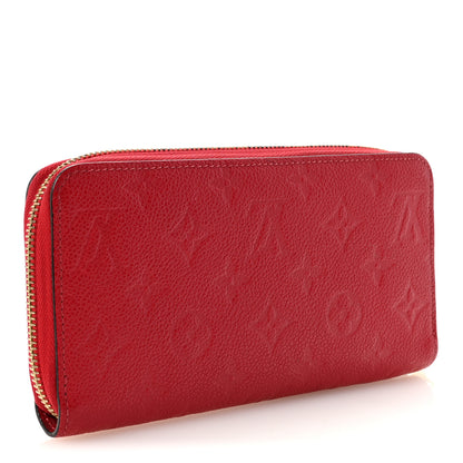 Louis Vuitton Empreinte Zippy Wallet Cherry 3 of 6