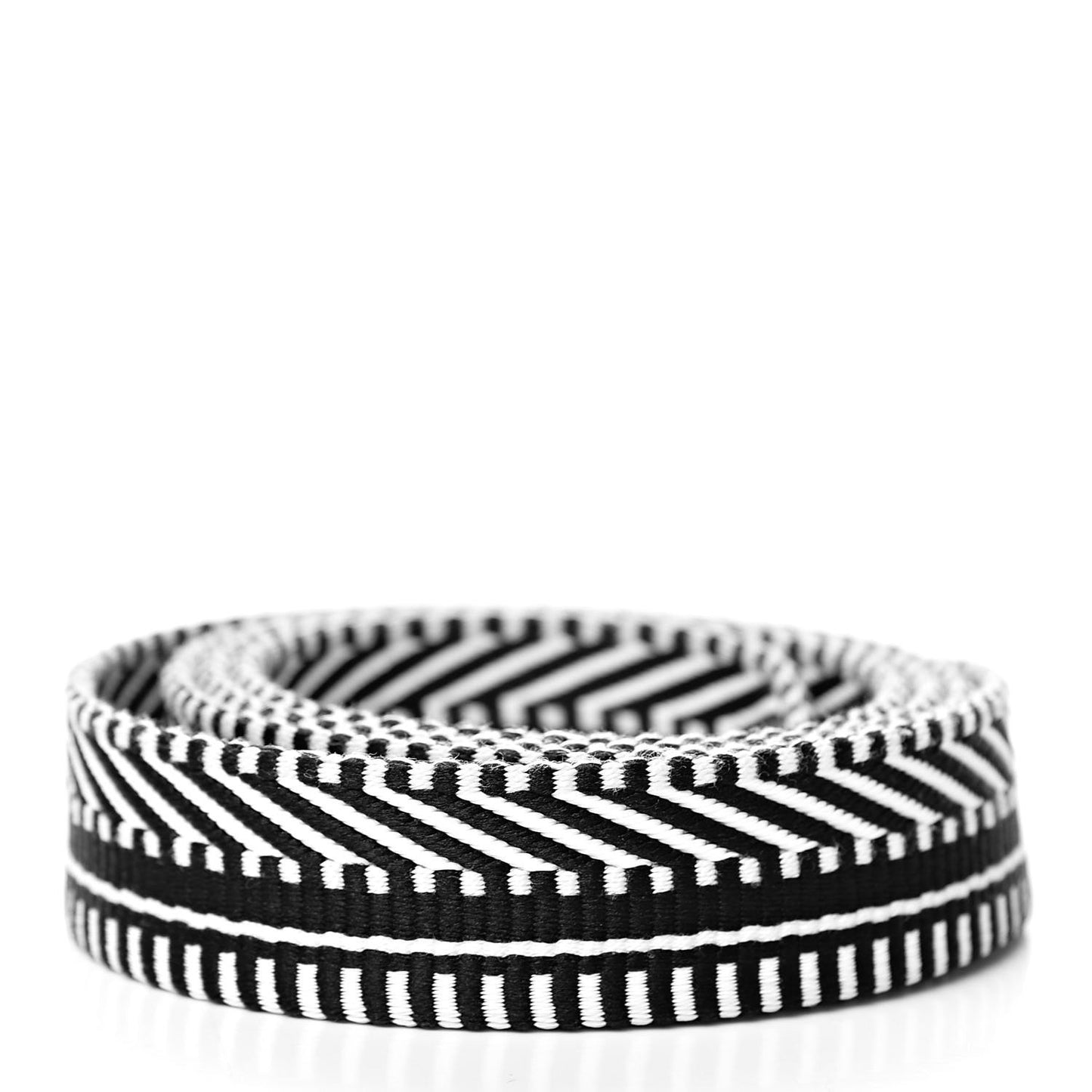 Toile Swift 25mm Sangle Cavale Shoulder Strap Black Ecru