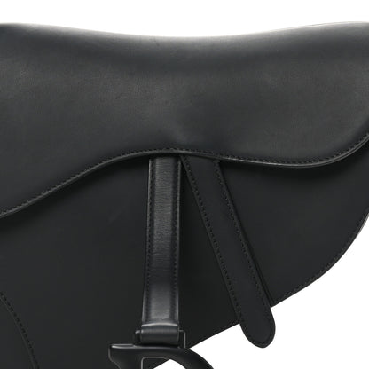 Christian Dior Ultra Matte Calfskin Saddle Bag Black 8 of 11