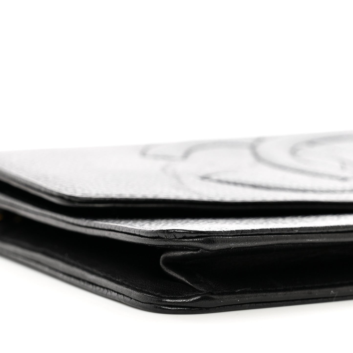 Caviar Timeless CC Wallet on Chain WOC Black