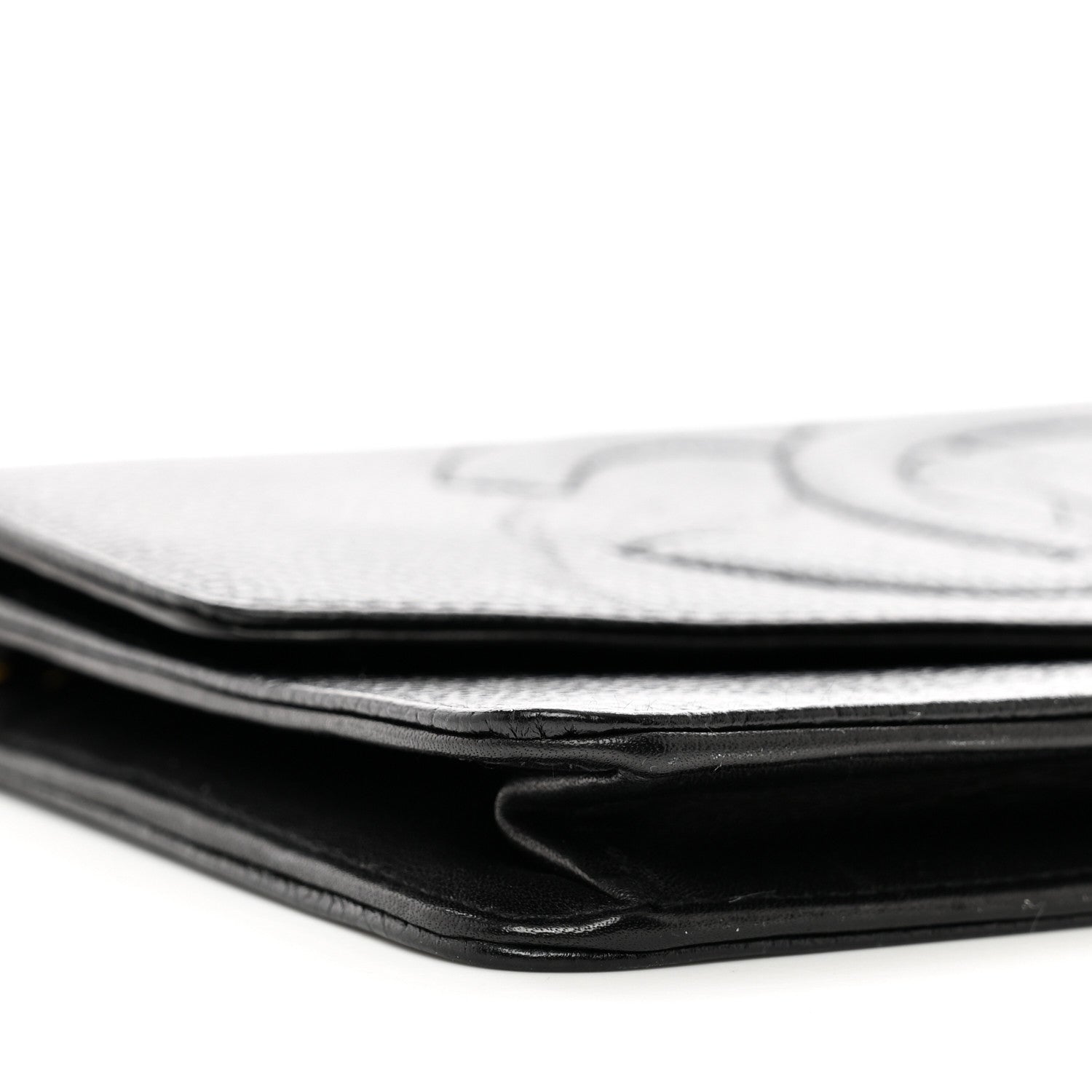 Chanel Caviar Timeless CC Wallet on Chain WOC Black 10 of 11