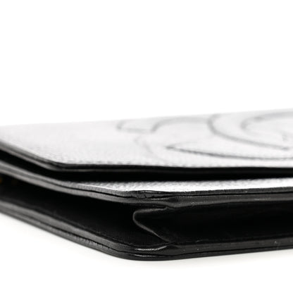 Chanel Caviar Timeless CC Wallet on Chain WOC Black 10 of 11