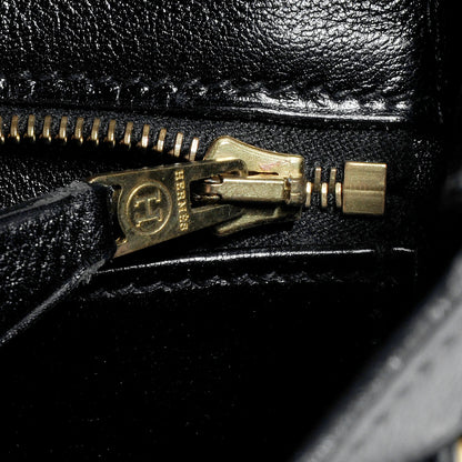 Hermes Veau Gulliver Kelly Retourne 28 Black 17 of 28